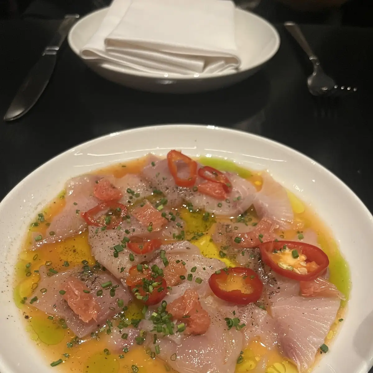 Yellowtail Crudo