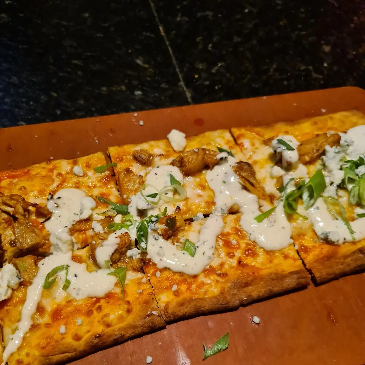 Buffalo Chicken Flatbread