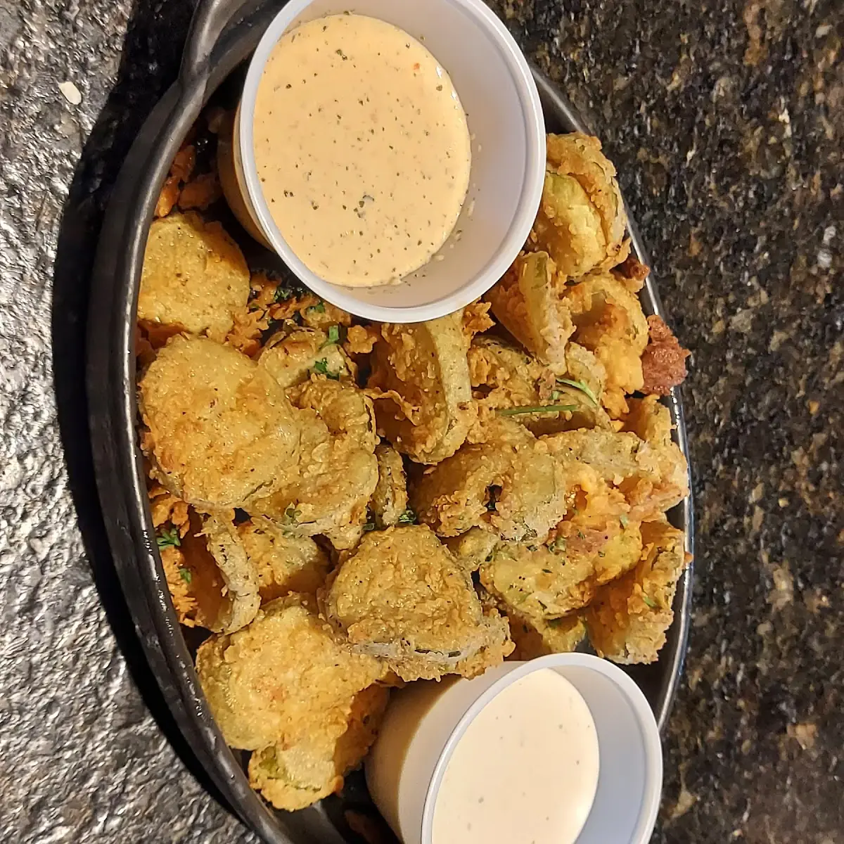 Hand Breaded Fried Pickles