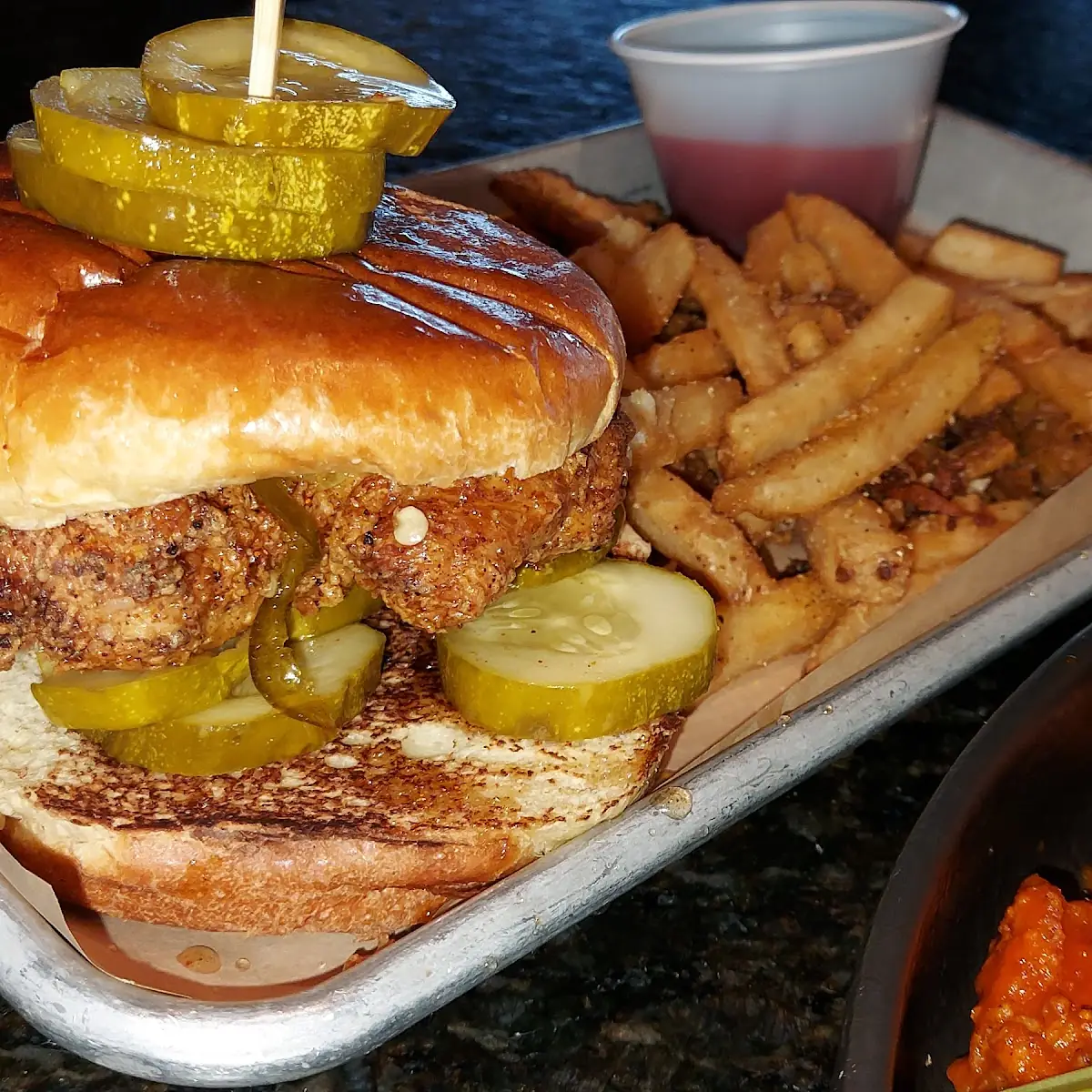 Hot Honey Chicken Sandwich