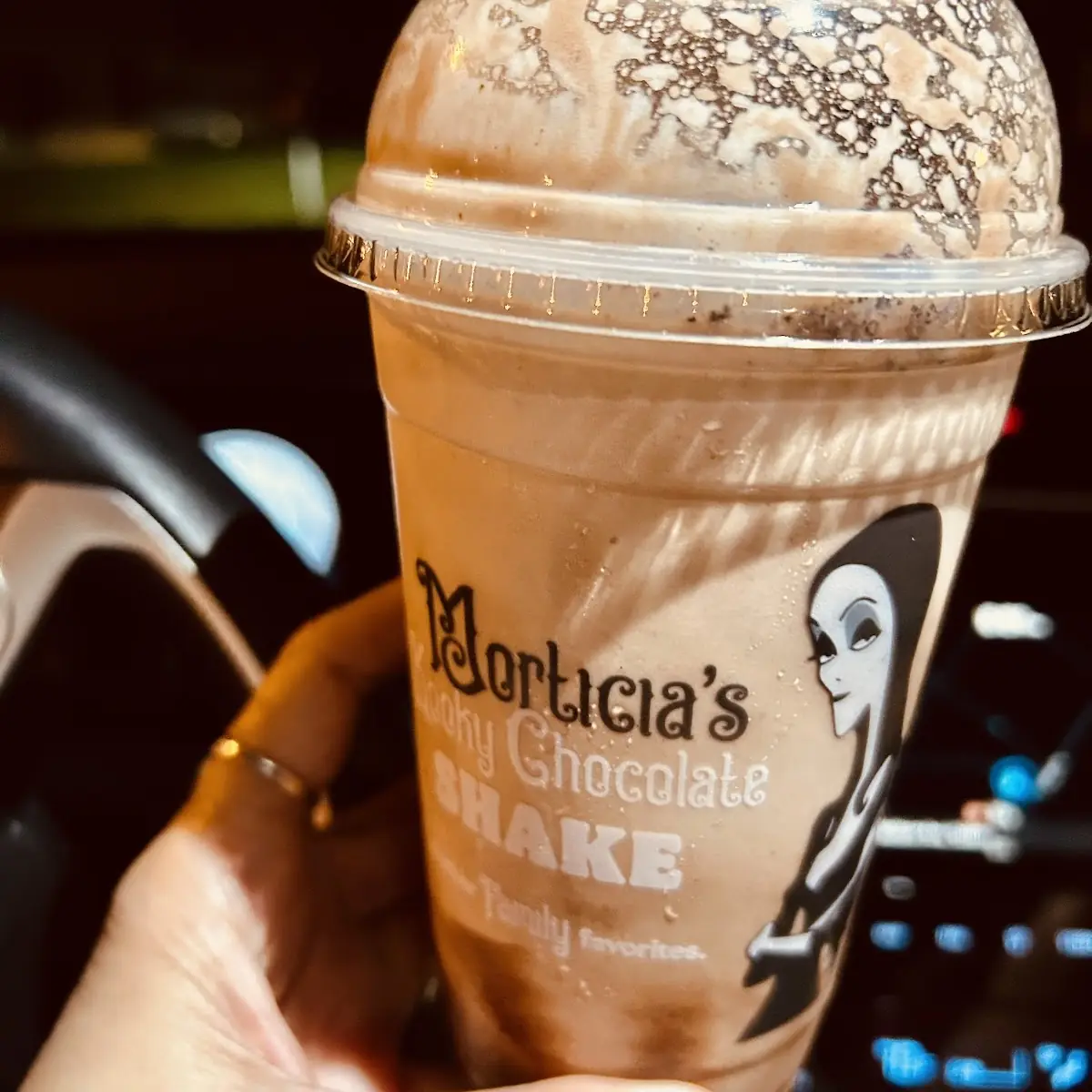 Morticia’S Chocolate Milkshake