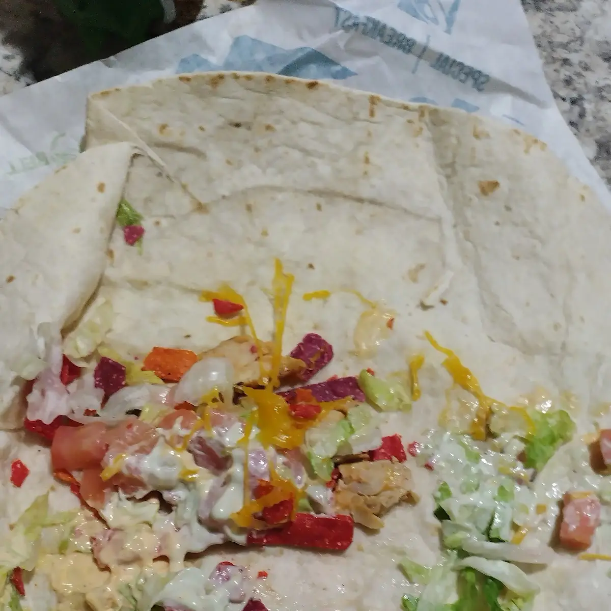 Chipotle Chicken Burrito