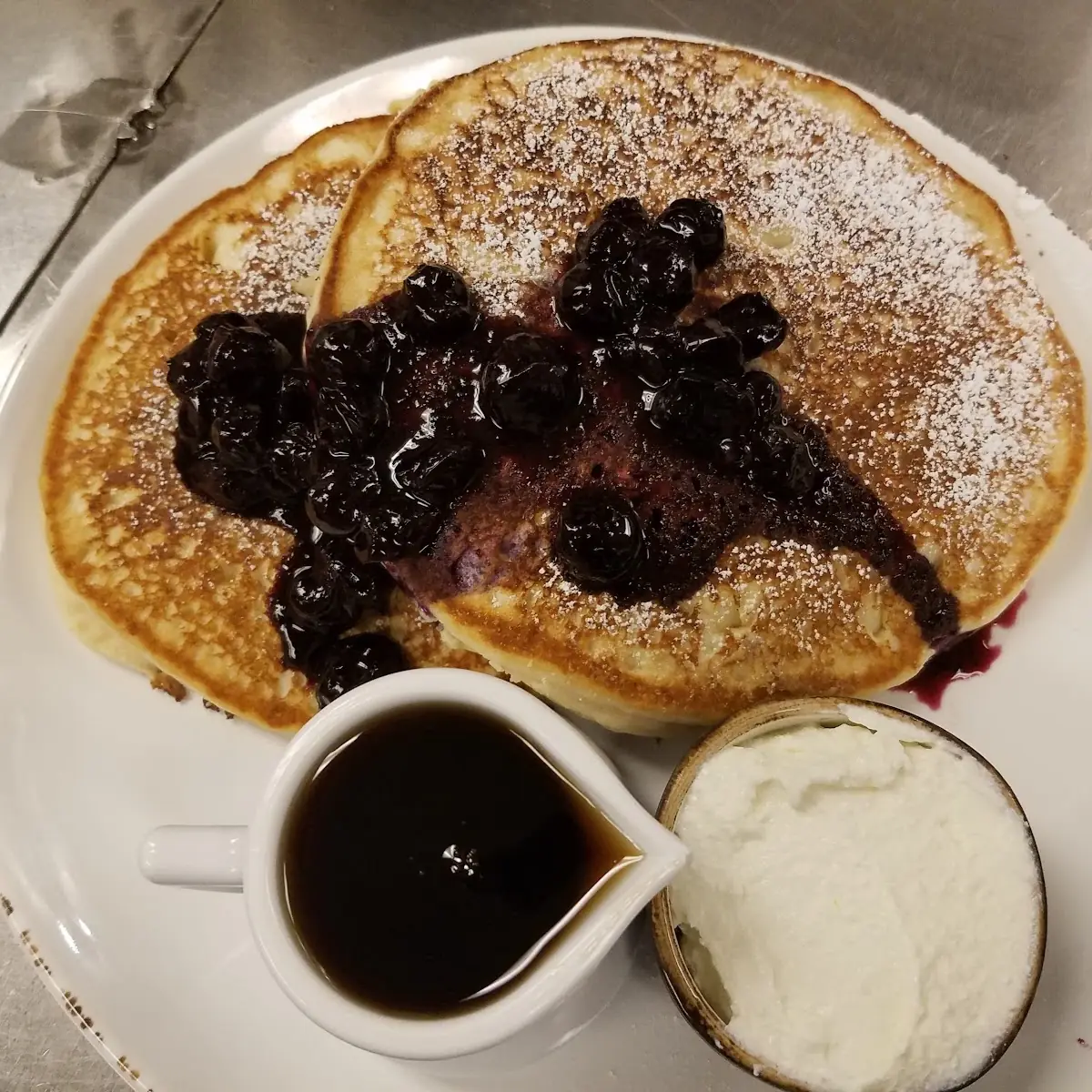 Lemon Blueberry Pancakes