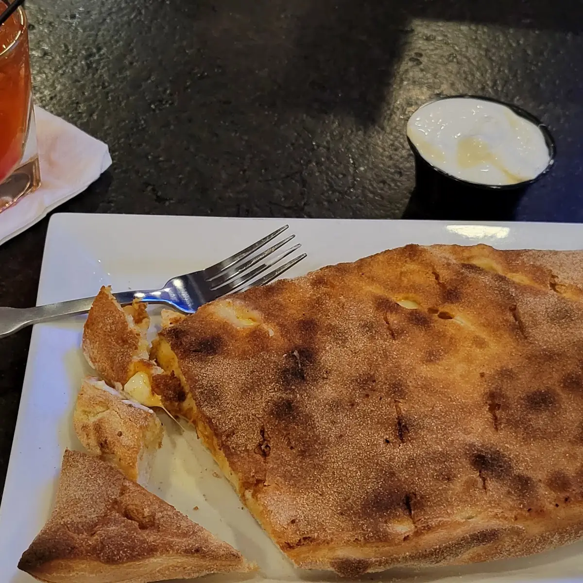Buffalo Chicken Calzone