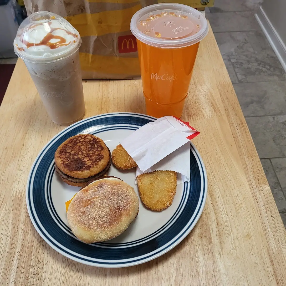 Sausage Mcgriddle & Sausage Egg & Mcmuffin