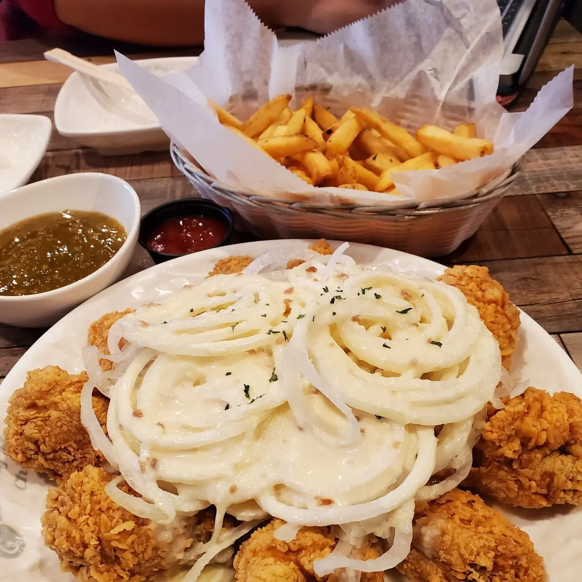 snow onion chicken 스노우온니온