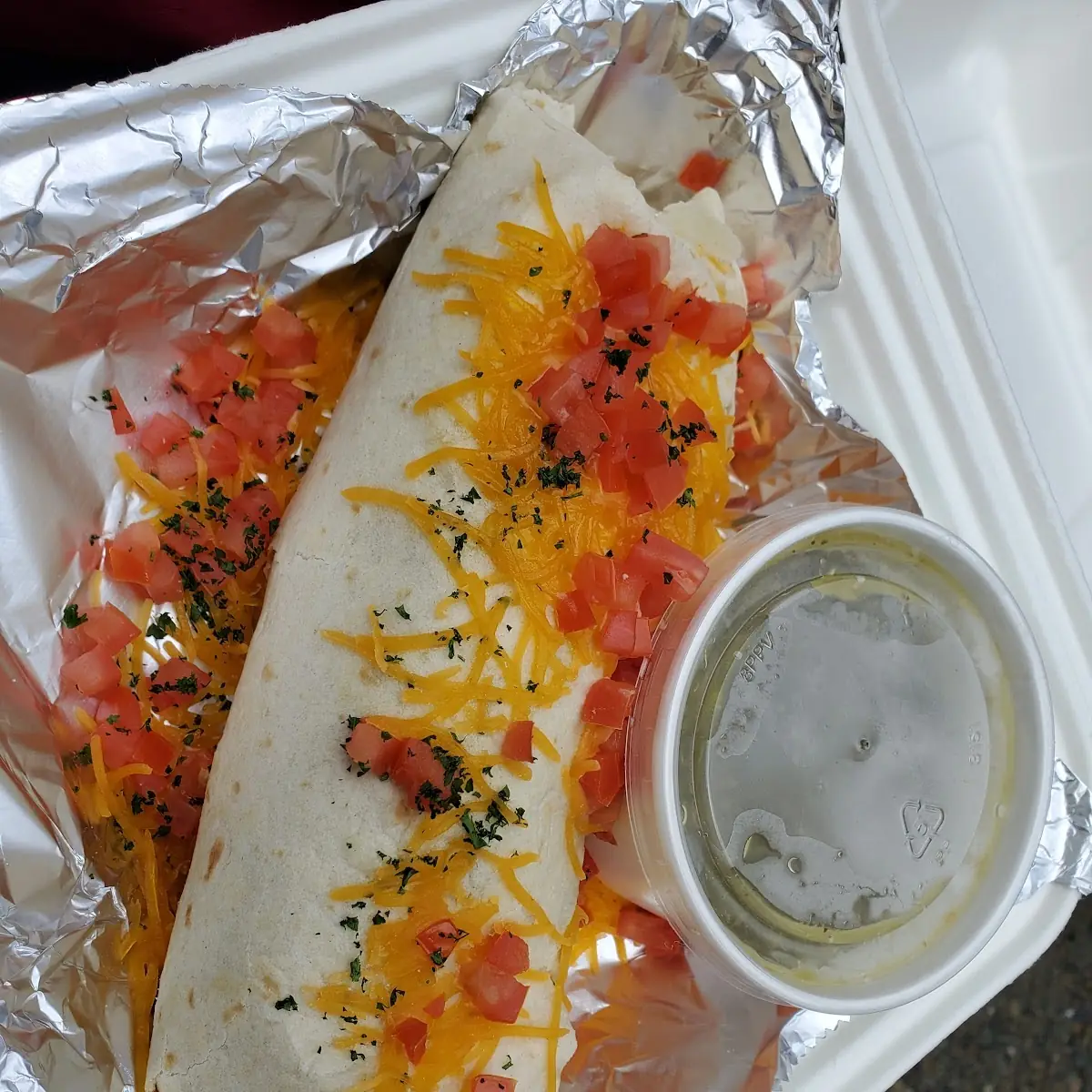 Prime Rib Breakfast Burrito
