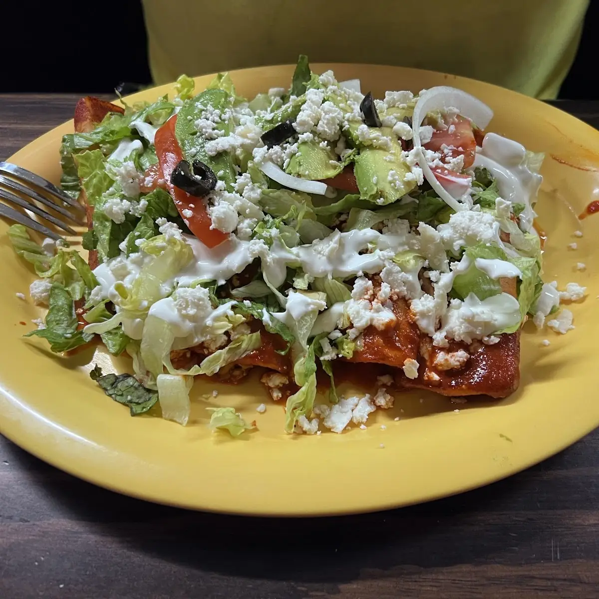 Chicken Enchiladas Caseras