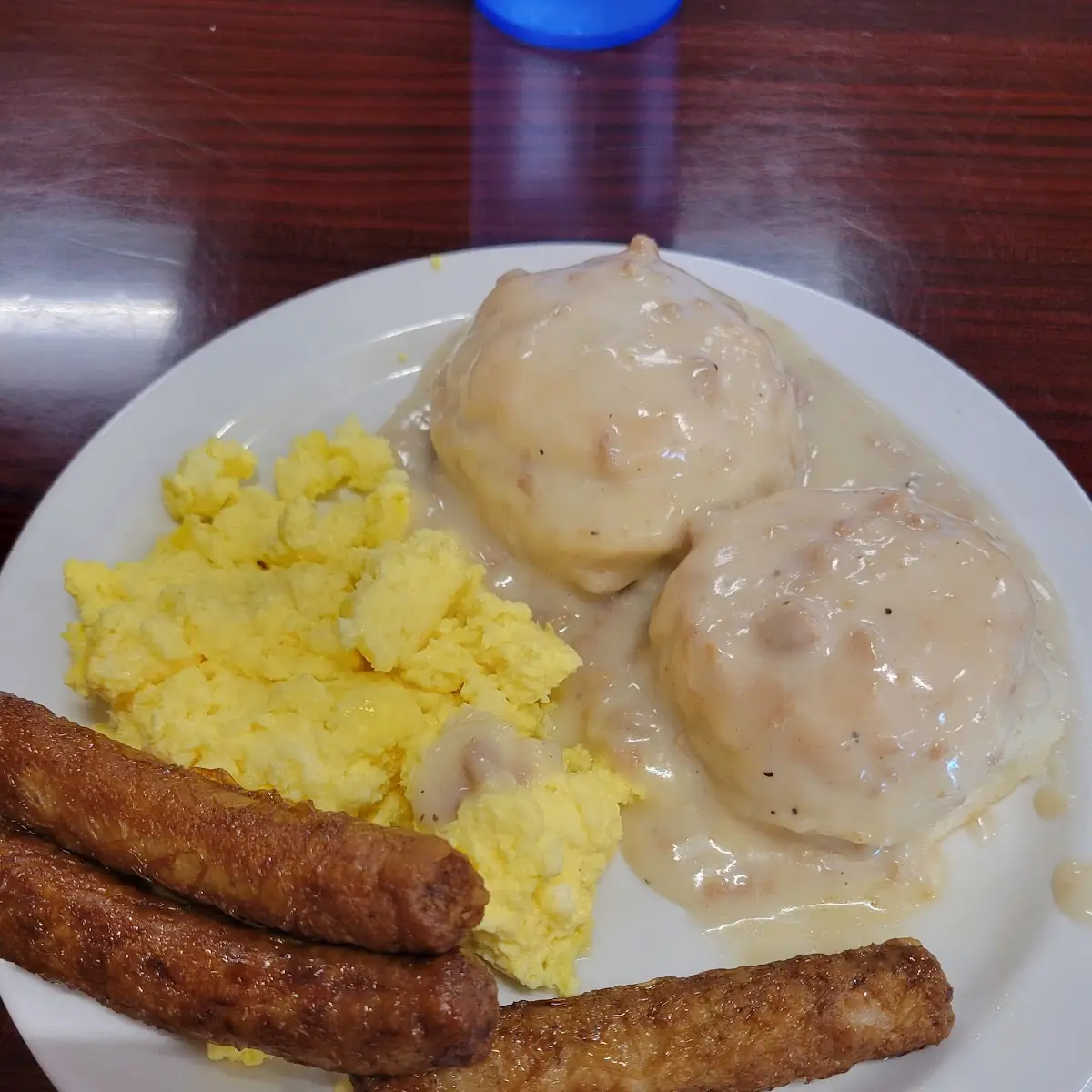One Biscuit & Gravy
