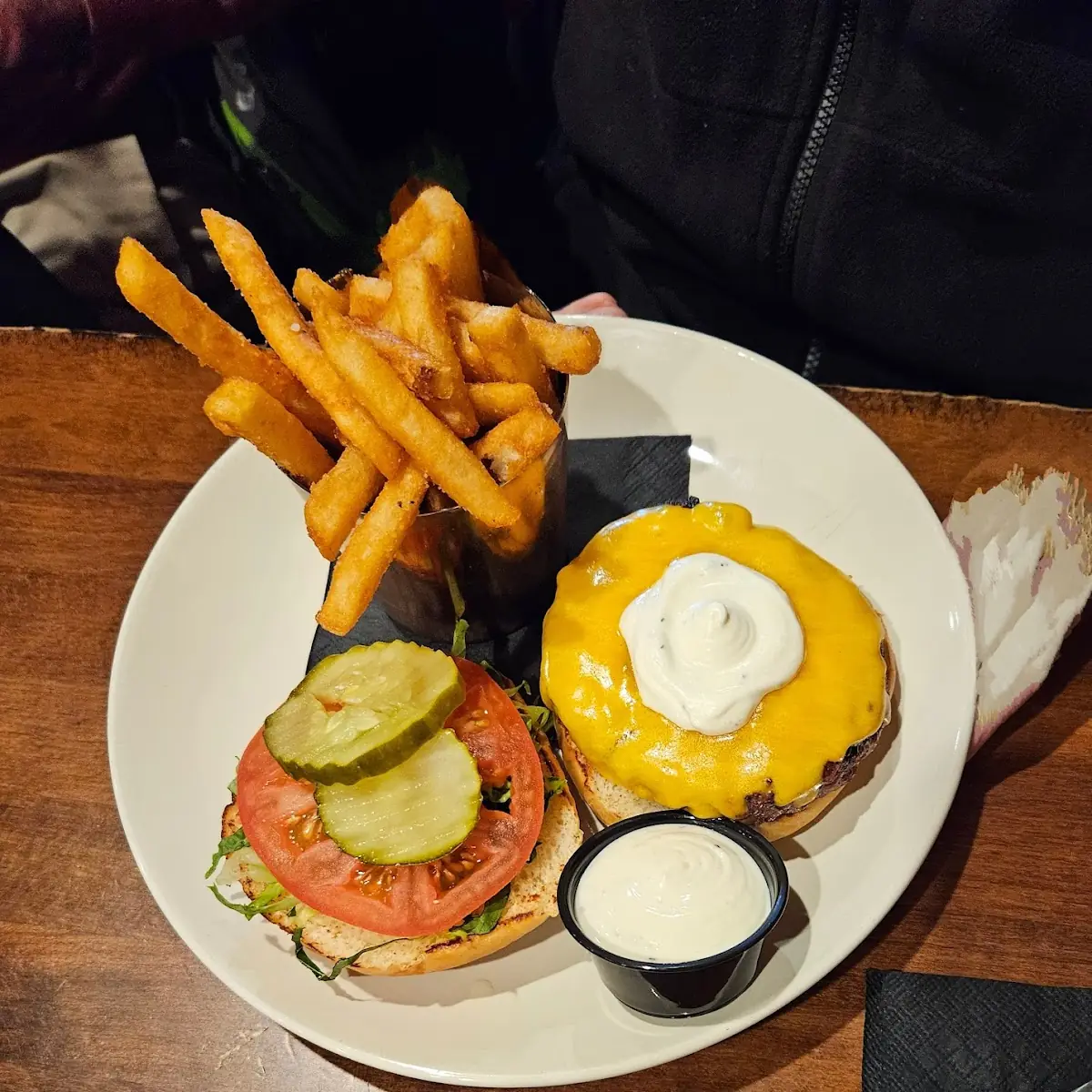 West & Main Burger