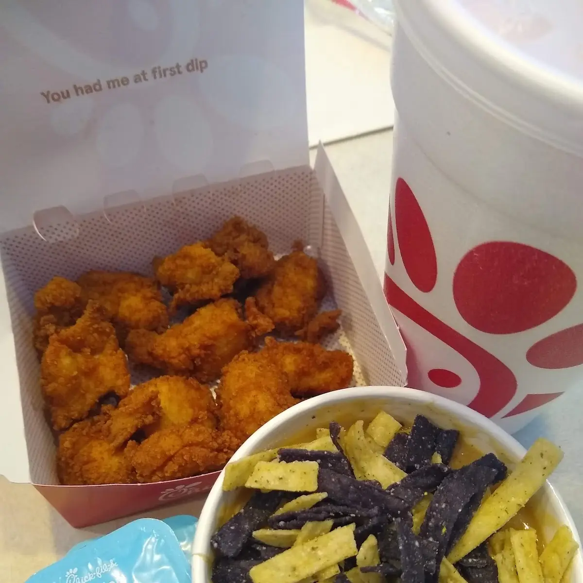 Chicken Tortilla Soup Chicken Nuggets Box