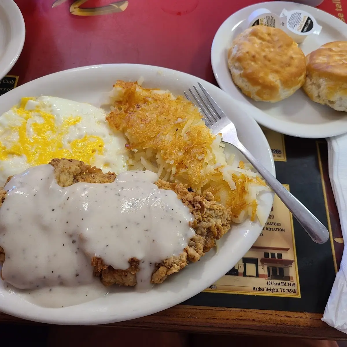 Chicken Fried Steak and Two Eggs