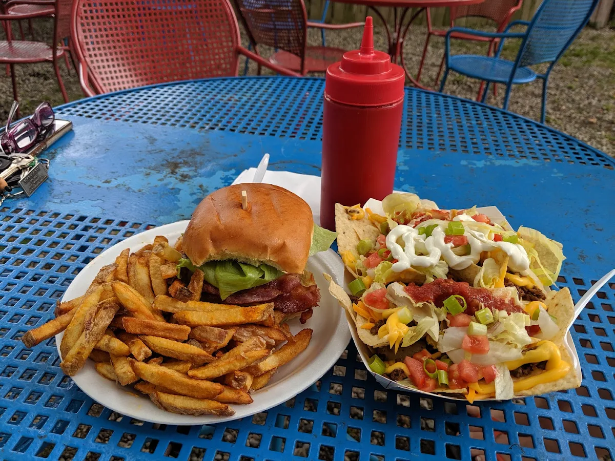 Bacon Cheeseburger and Nachos, Flame and Frostbite