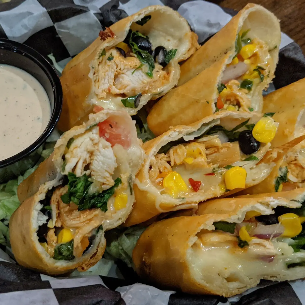 Southwestern Egg Rolls