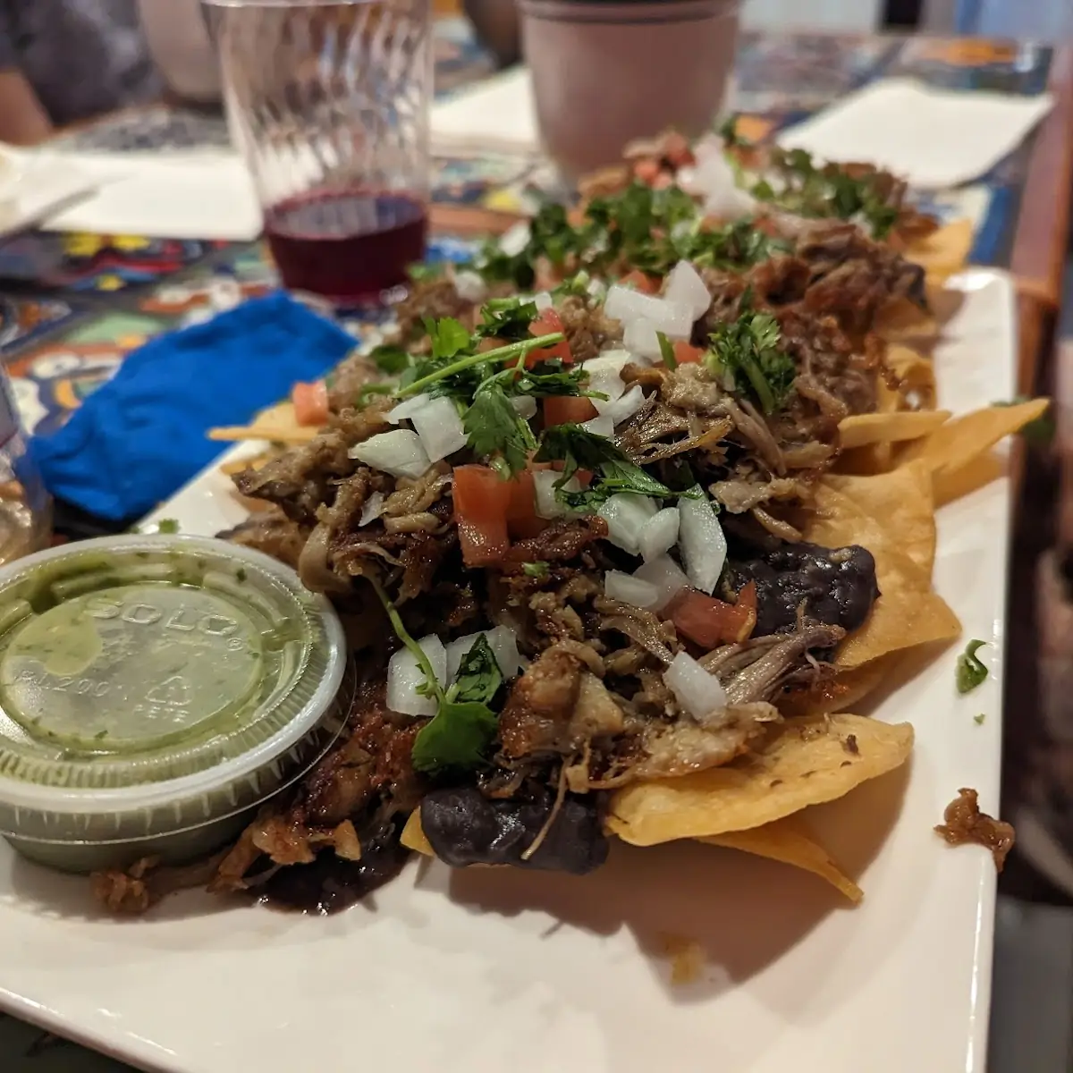 Nachos with Pulled Pork