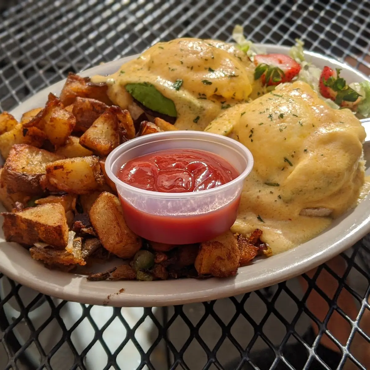 Chorizo Eggs Benedict