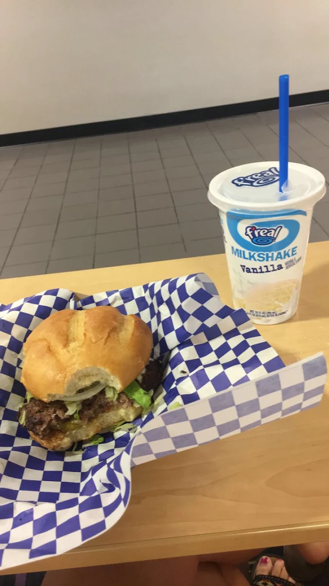 Hamburger and Milkshake