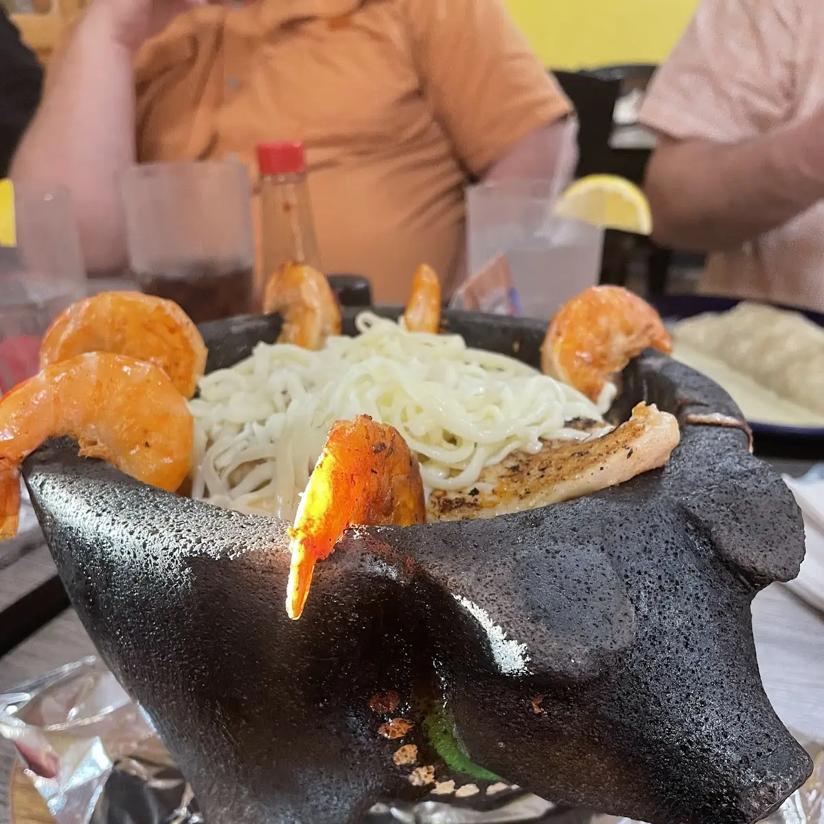 Seafood Molcajete