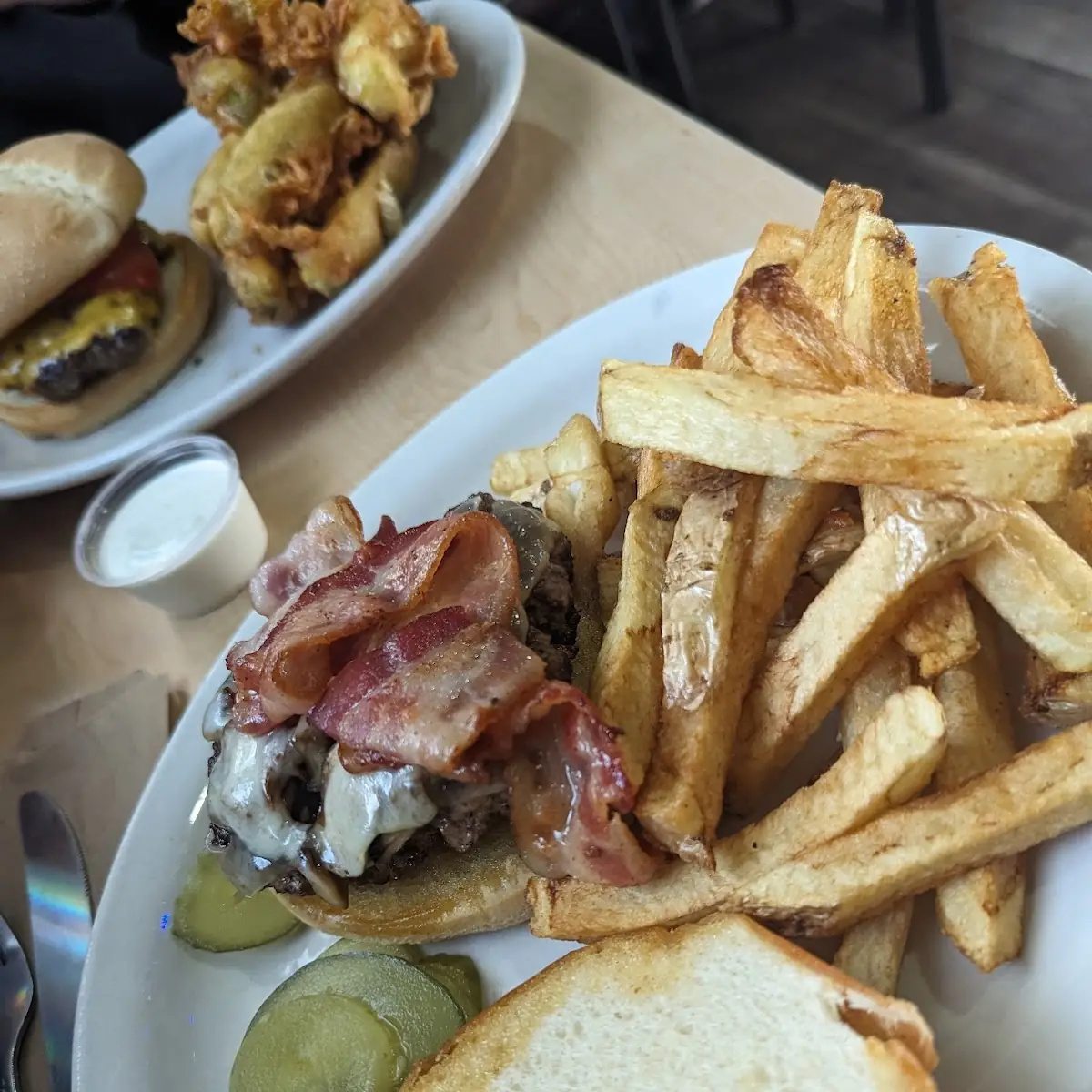 Bacon Mushroom Swiss Burger