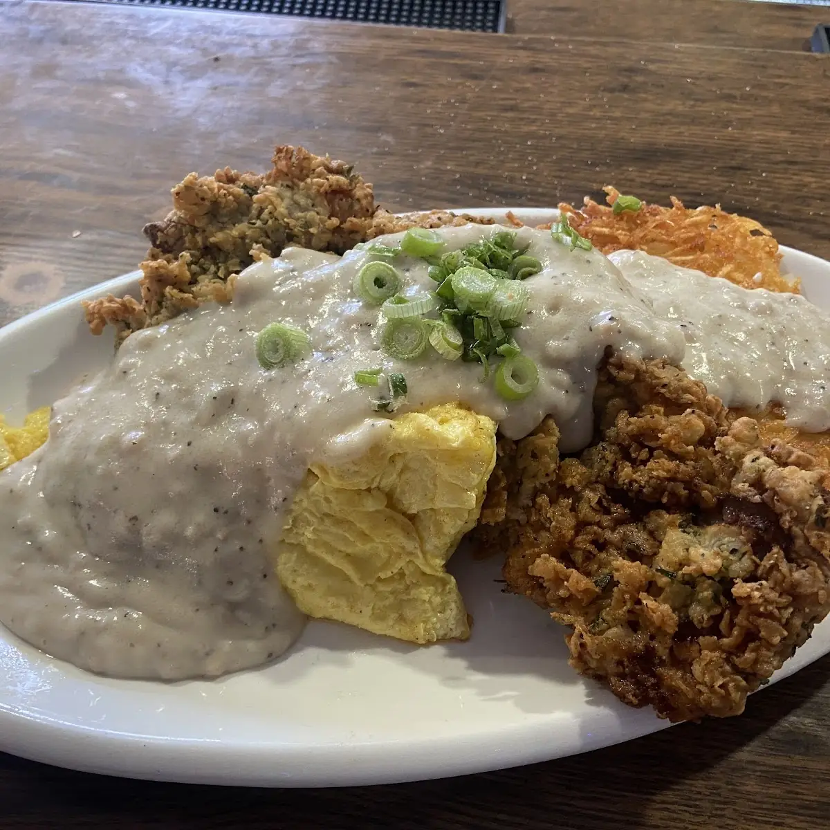 Chicken Fried Steak & Eggs