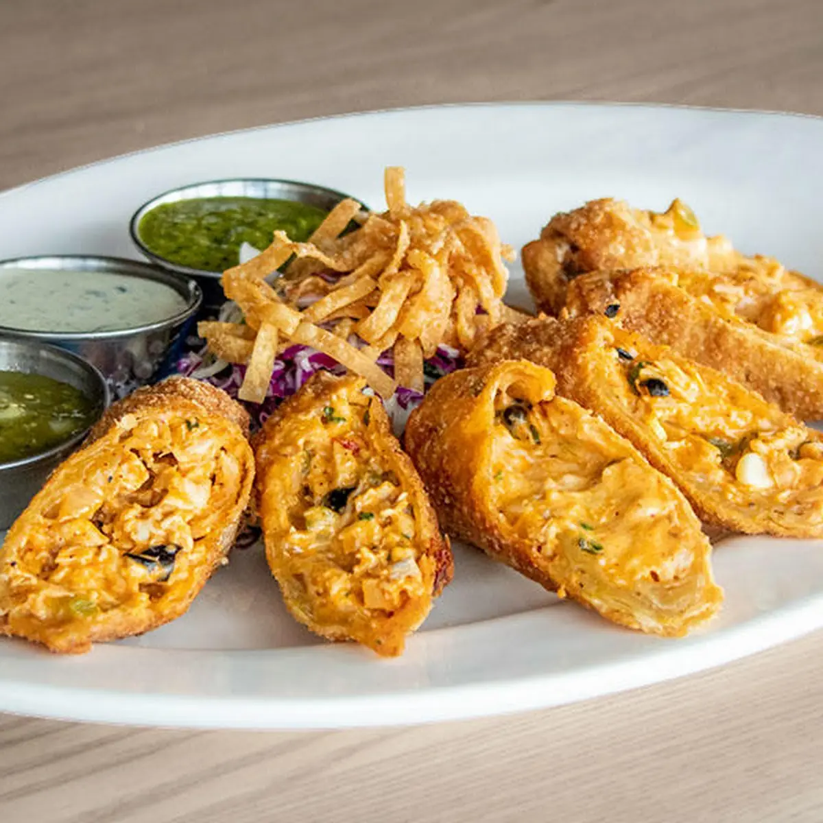 Over the Border Egg Rolls