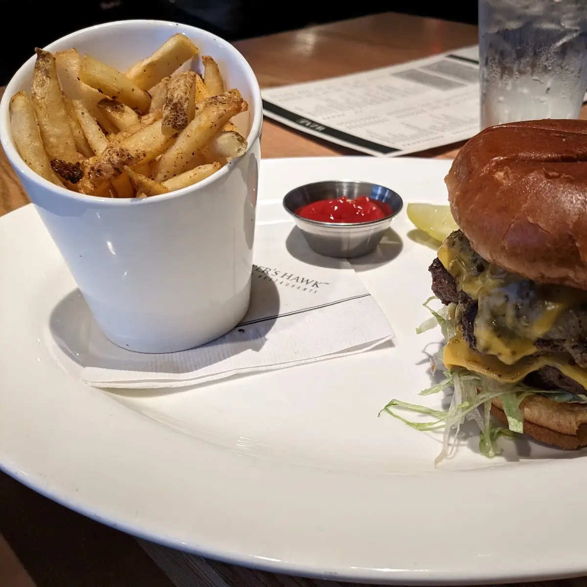 Bleu Cheese & Crispy Onion Burger*