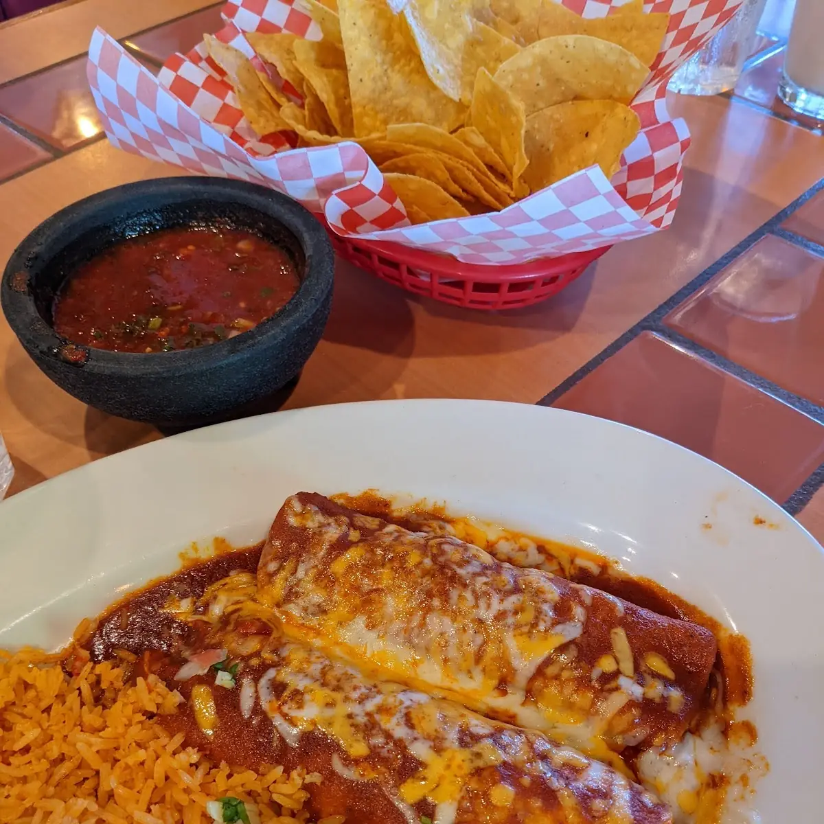 Chicken Enchiladas