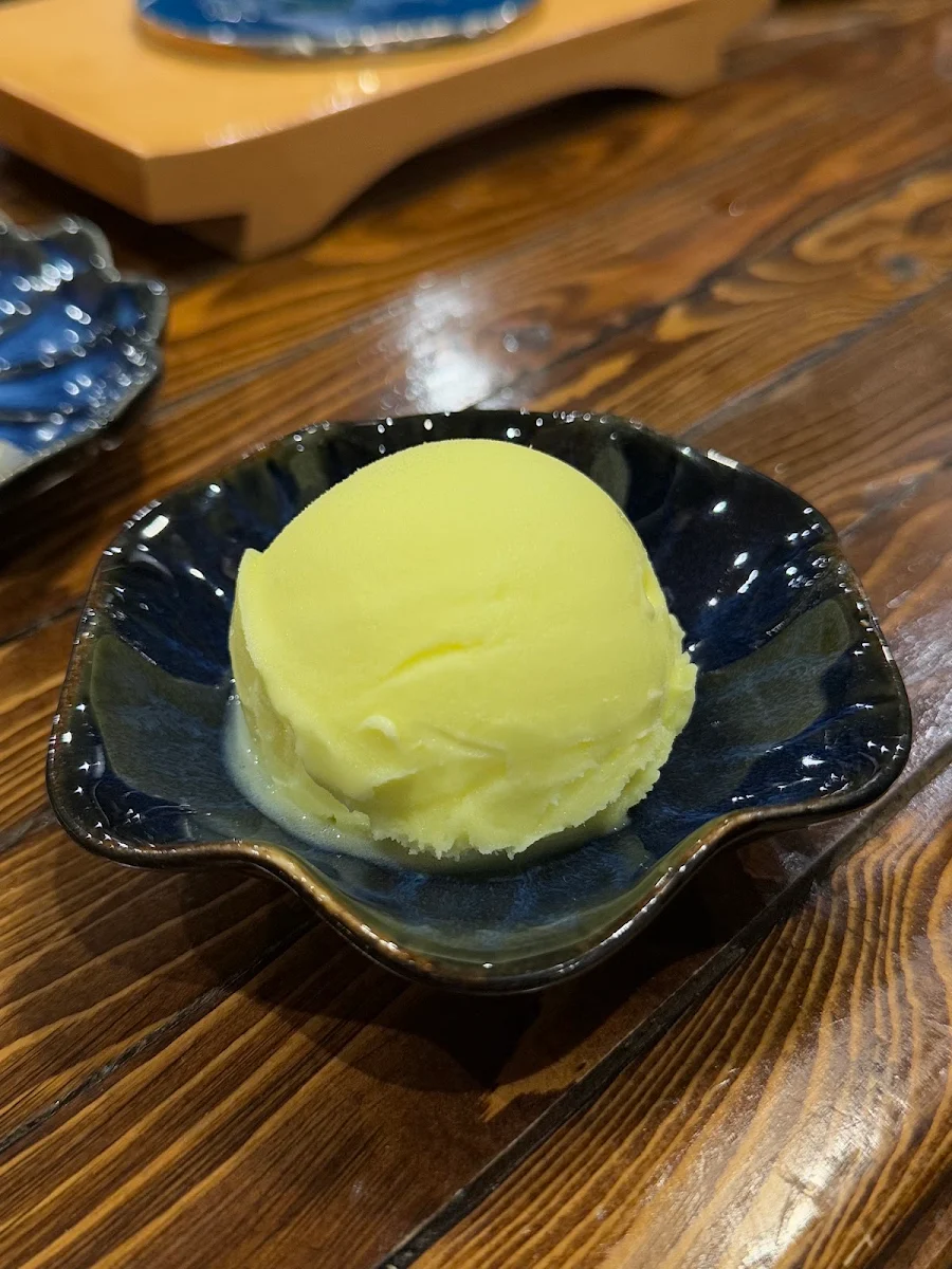 Yuzu Sorbet, Kaito Sushi Omakase