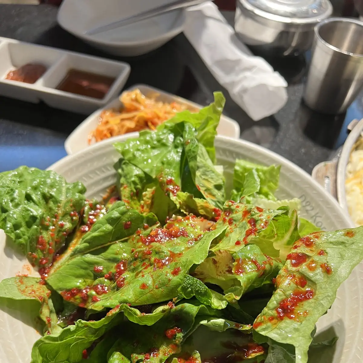 Ssam-BAP Set Rice Wrap Meal - Side Dishes