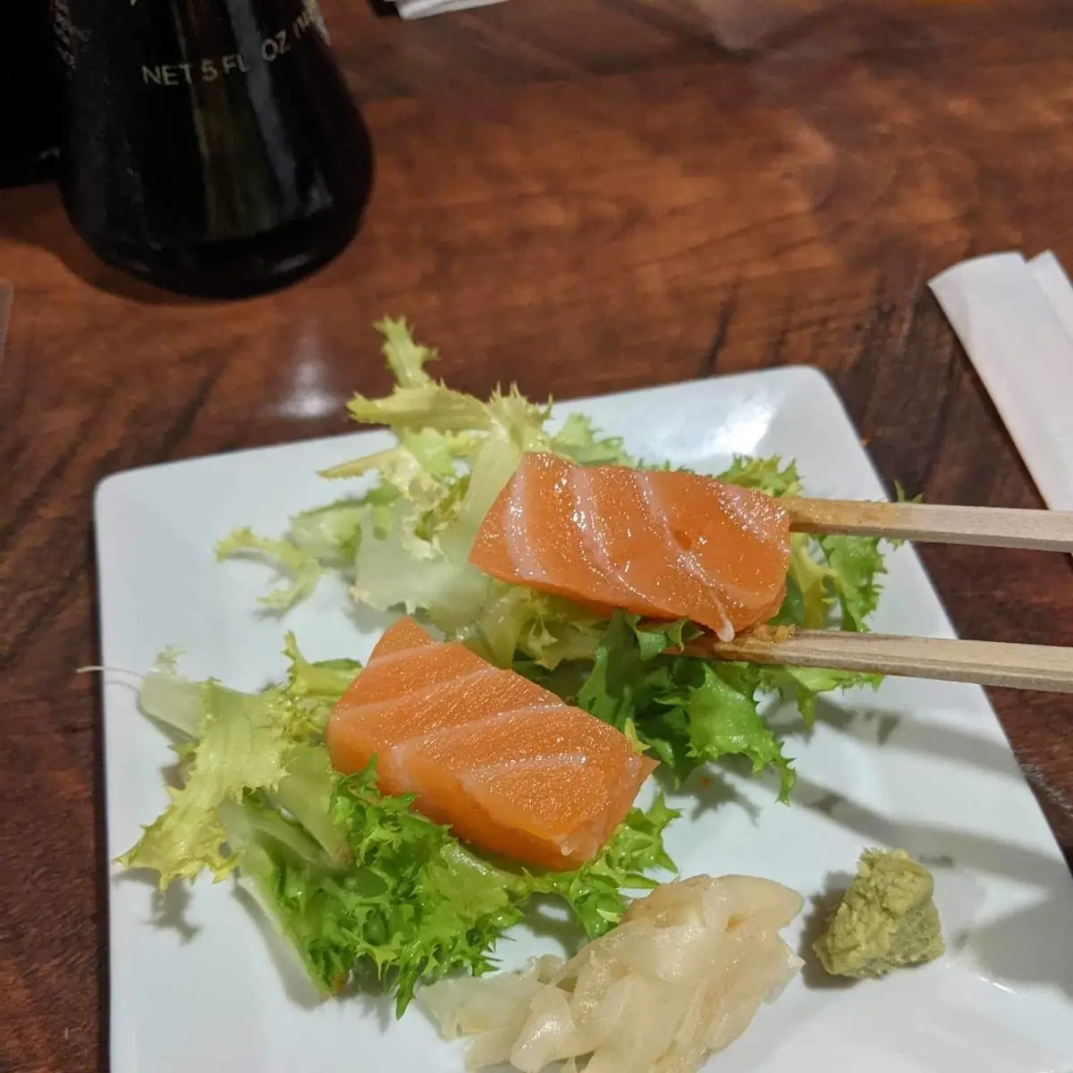 Salmon Sashimi