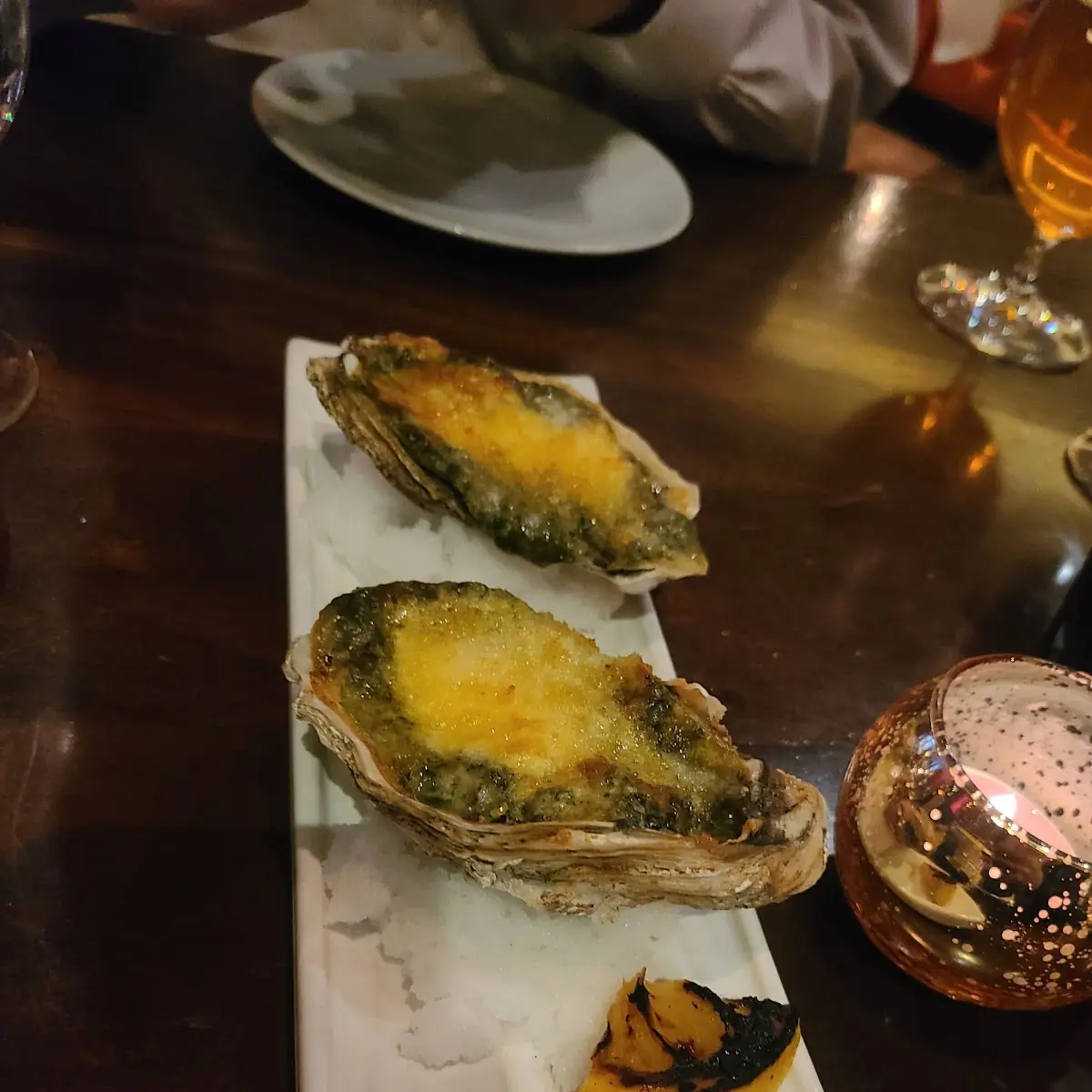 Boca Oysters Rockefeller Style