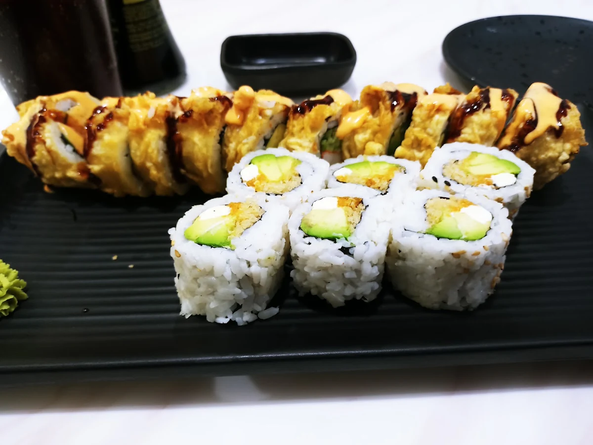 California Roll and Vegetable Tempura, Sushi Island