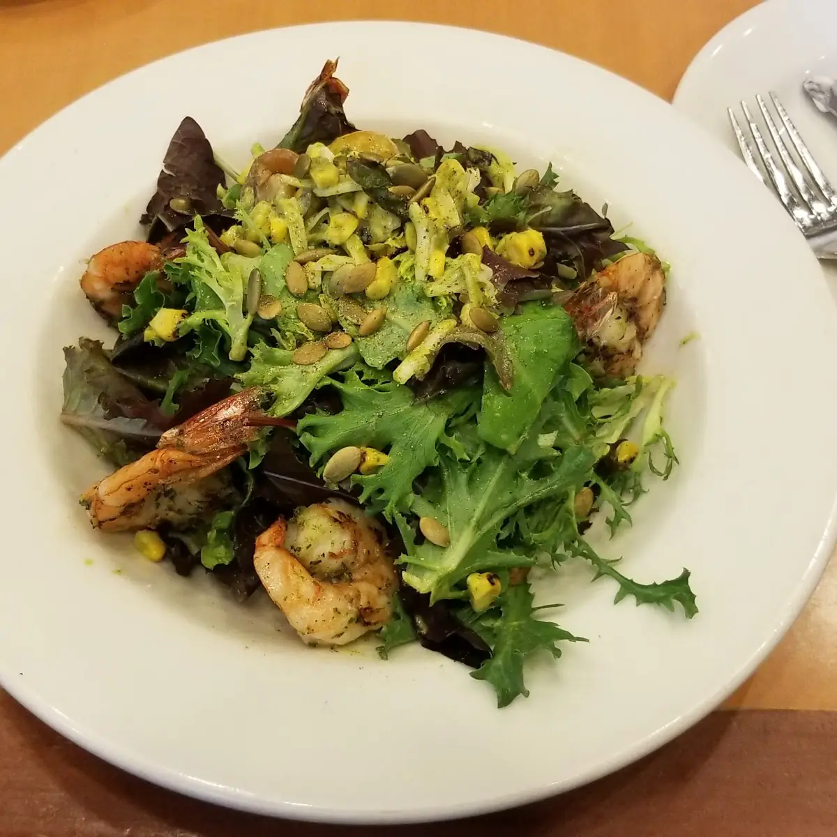 Cilantro Lime Salad with Shrimp