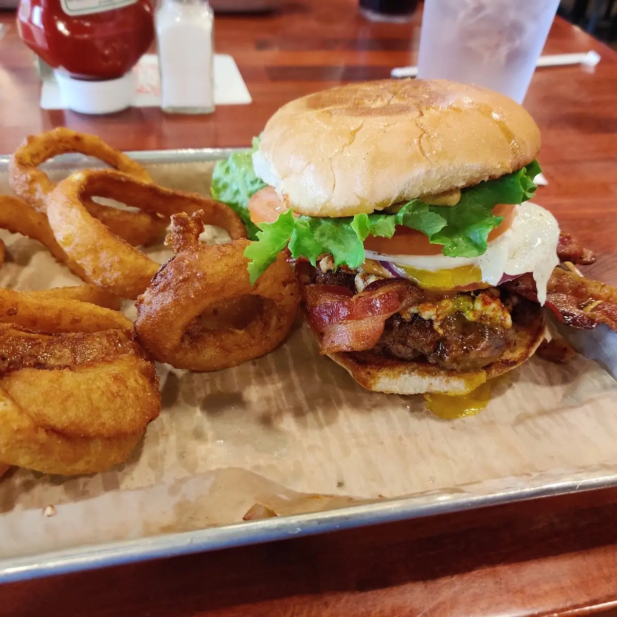 Whiskey Battered Onion Rings