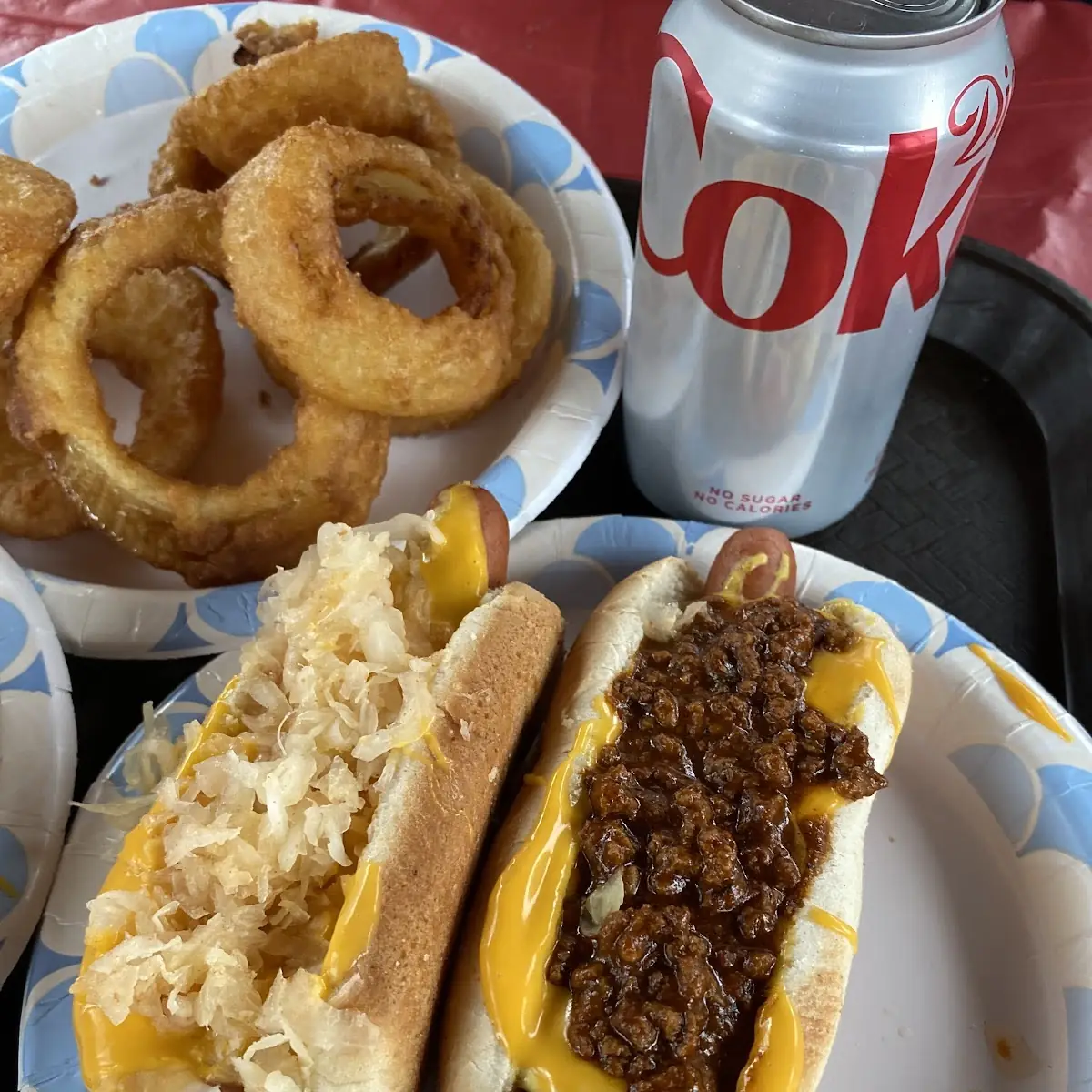 Chili Dog with Onions