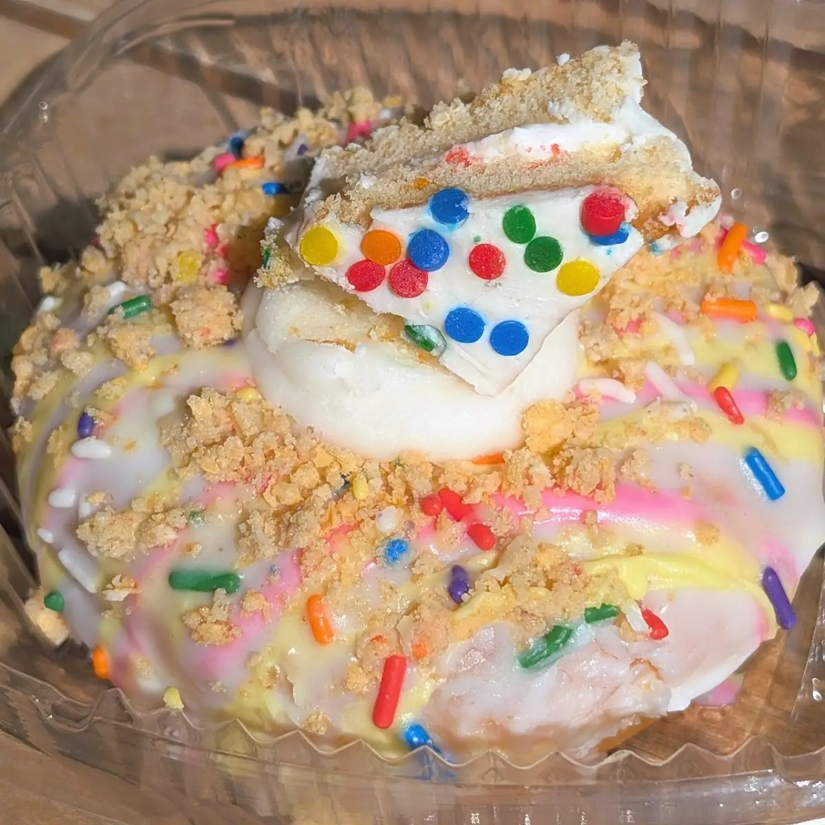 Unicorn Birthday Cake Donut