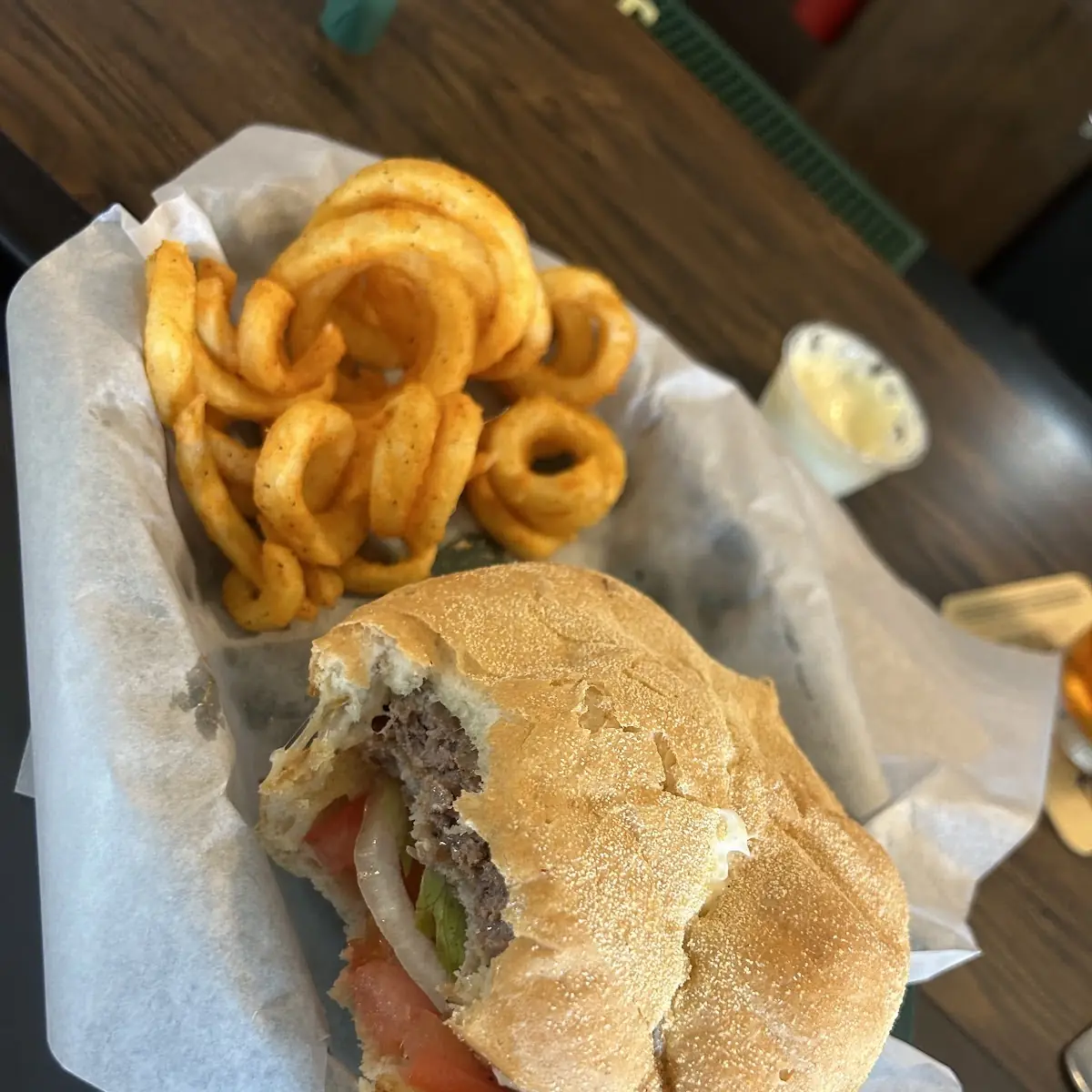 Brat and Burger Patty