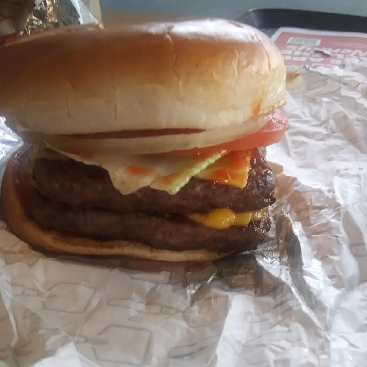 Dave's Double Cheeseburger