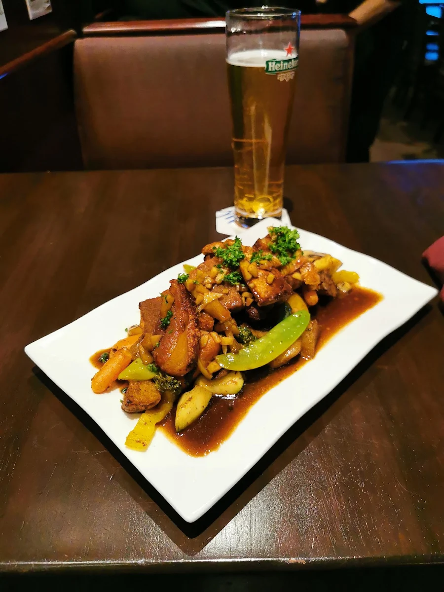Crispy Pork Belly Dish