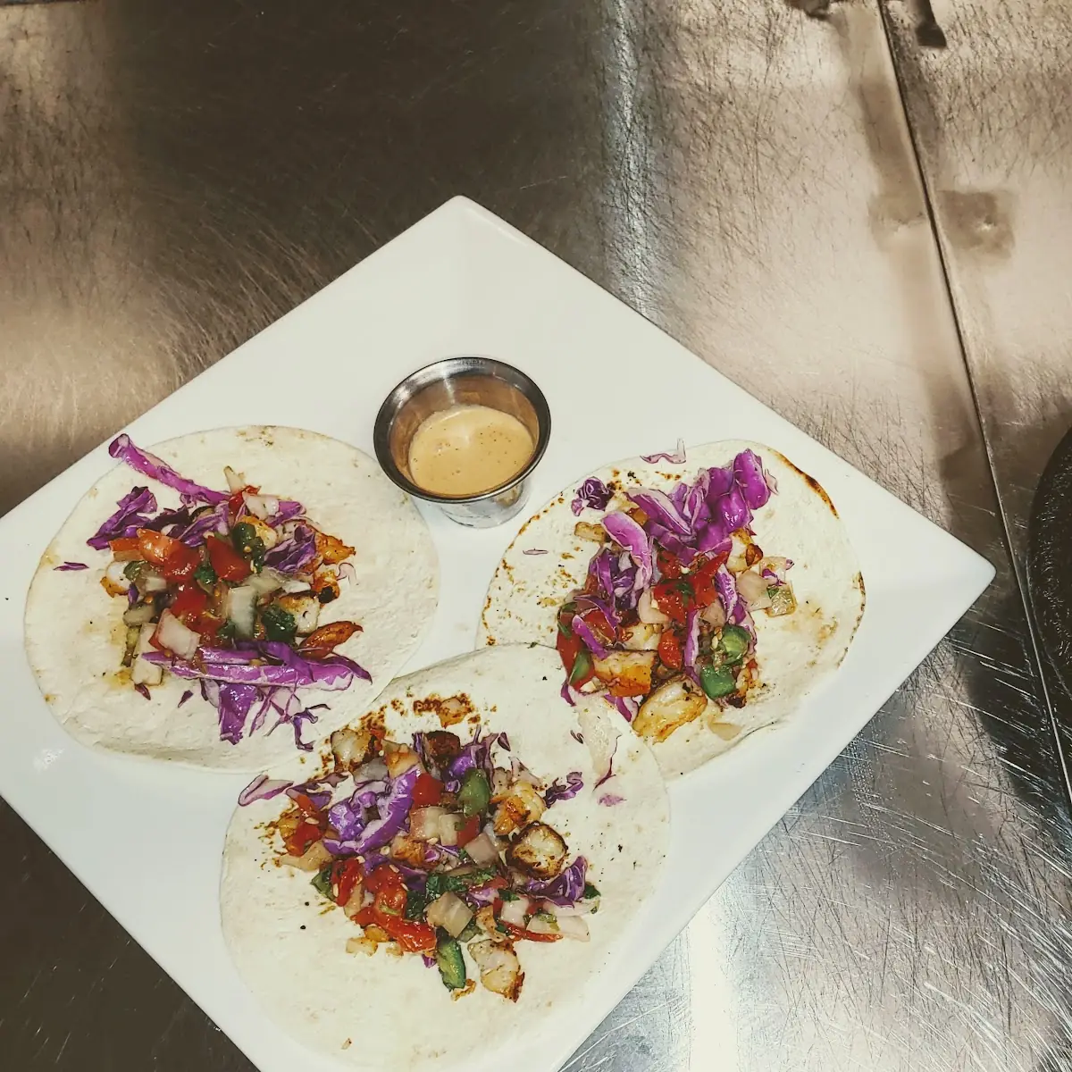 Fish Tacos and Fresh Guacamole