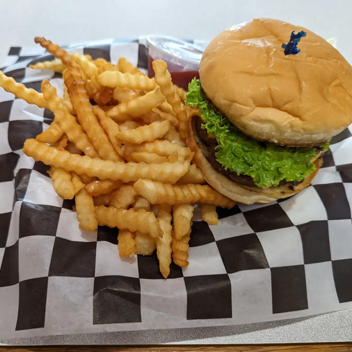Double Cheeseburger with Fries