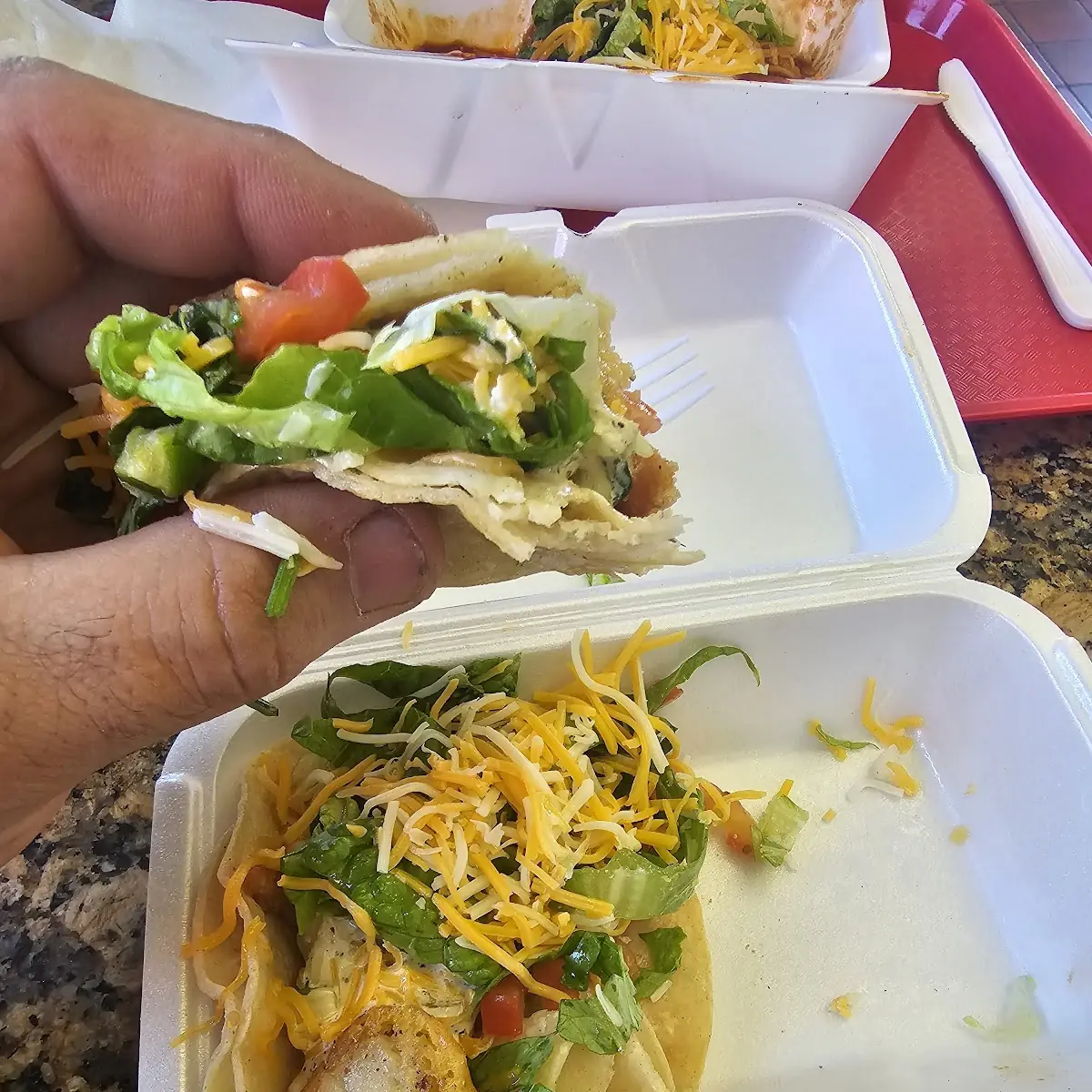 8-2 Beef or Chicken Tacos