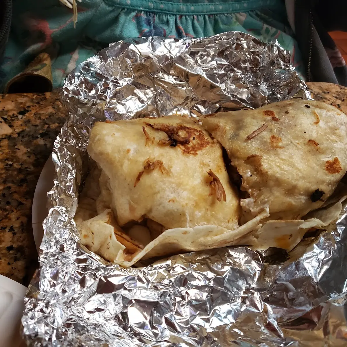 Carnitas Burrito Plate