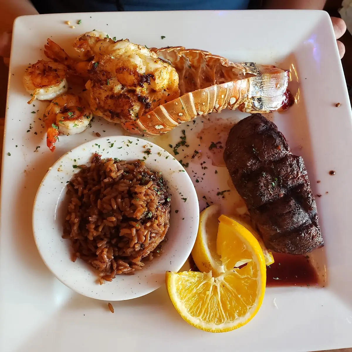 Steak and Lobster