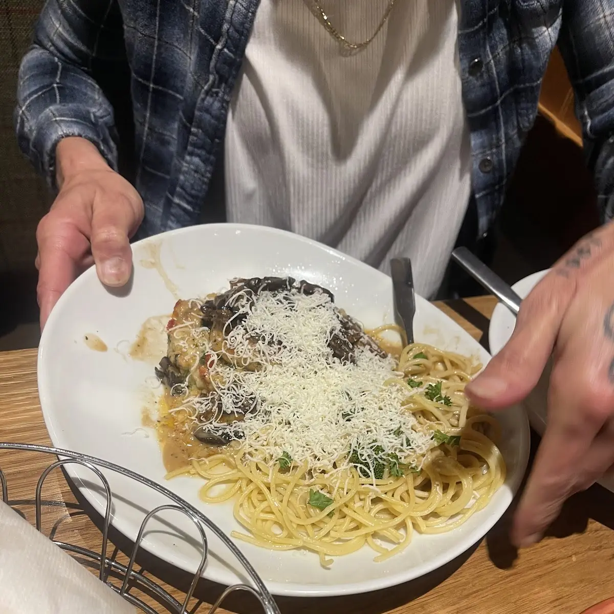 Stuffed Chicken Marsala