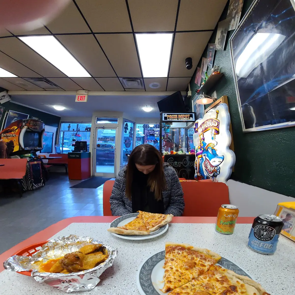 Chicken Wings and Pizza