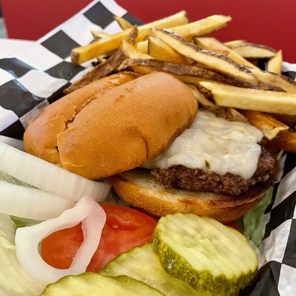 Quarter Pound Burger with Pepper Jack
