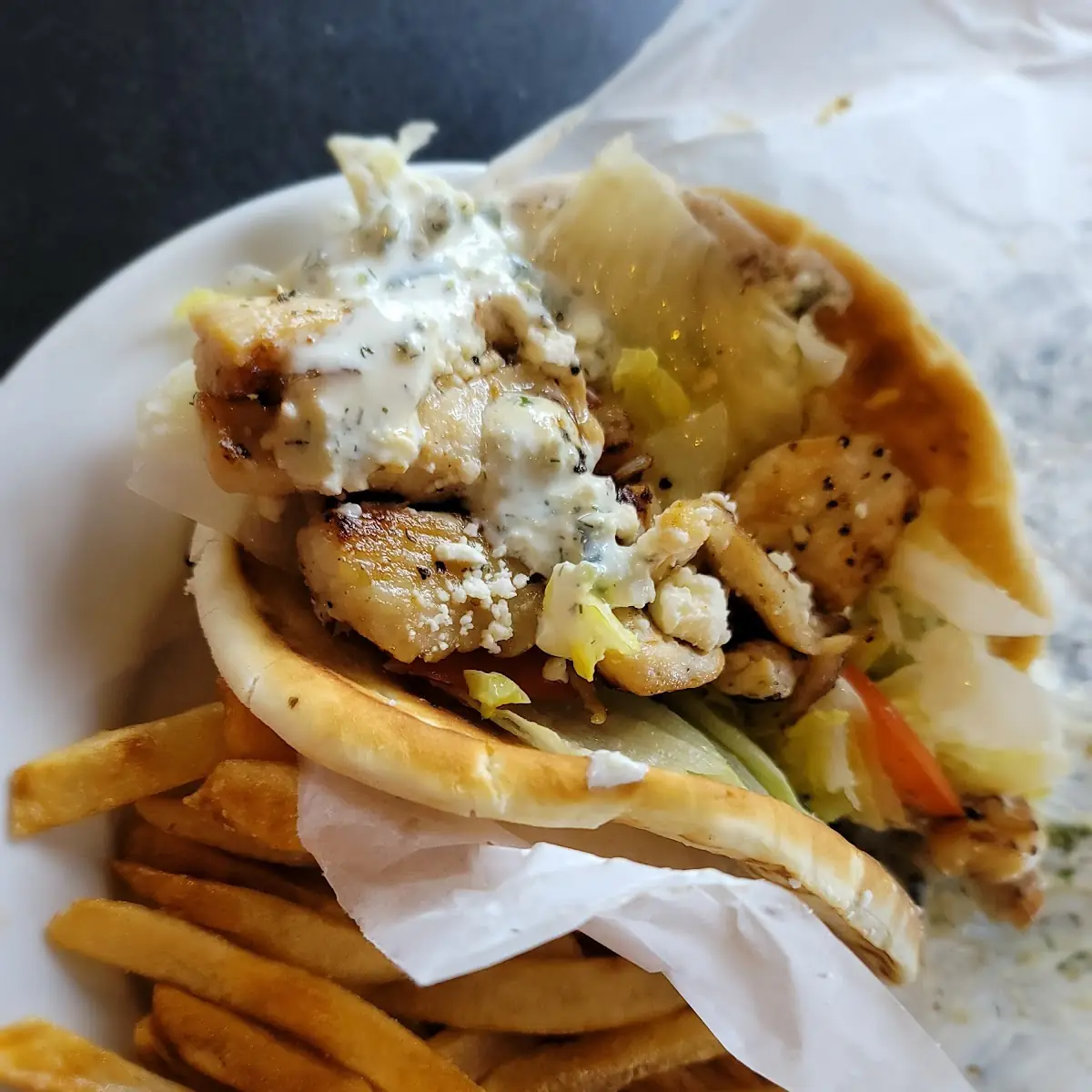 Grilled Chicken Gyro