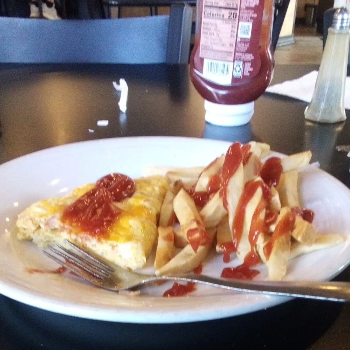 Ham and Cheese Omelette