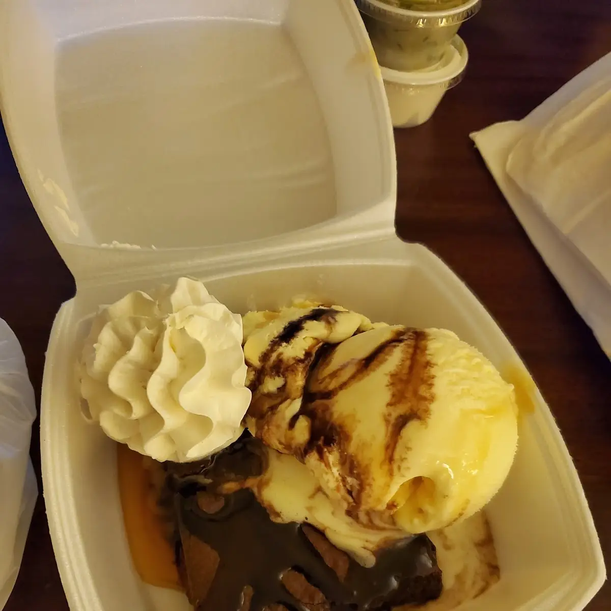 Brownie Sundae